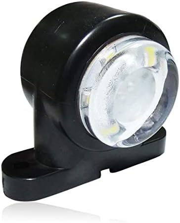 flexzon 4 X Mini side rubber 6 led marker lights trailer truck lorry camper 12V 24 Volt