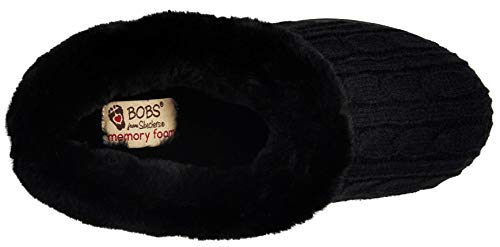 Skechers Skechers BOBS Women's Keepsakes Delight Slipper, Black, 7 M US