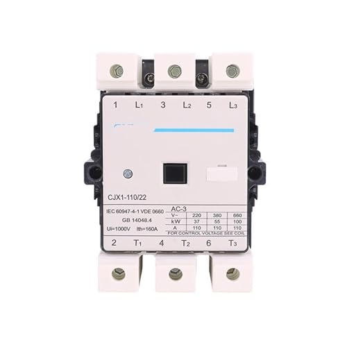 Contacteur électrique triphasé CJX1-110/22 380V AC pour armoire