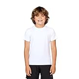 SOFIBELLA SB Boys Shortsleeve White Boys Tennis Shirt - White/XXS