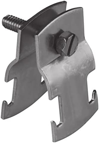 Newhouse Electric 3/4-in Universal Pipe Clamp for Strut Channel Accessory, Silver