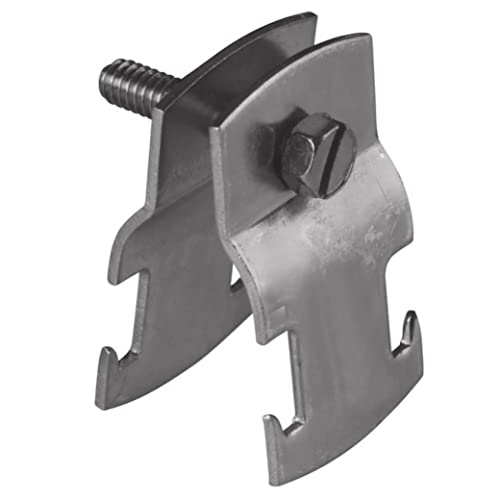 Newhouse Electric 3/4-In Universal Pipe Clamp For Strut Channel Accessory, Silver #TOP3
