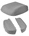 Pilot Center Console Cover Front Door Armrest Replacement Kit Gray, 2009-2013