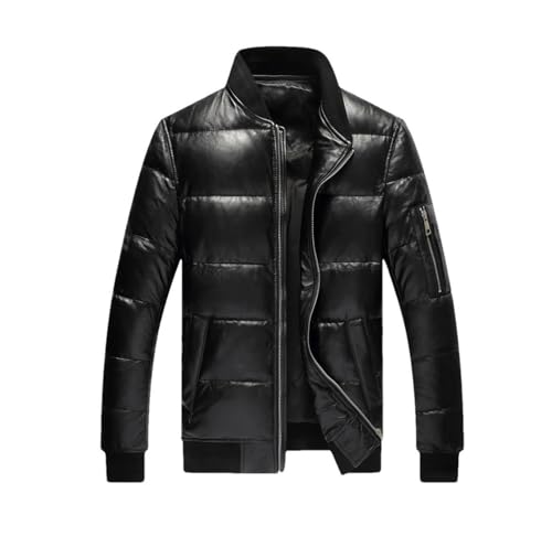 Doudoune d'hiver homme Kelsiop manteau épais peau de mouton chaud