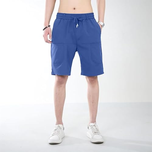 European and Solid Color Summer Stretch Sports Men's Casual Loose and Comfortable Lightweight Loose Fit Athletic3