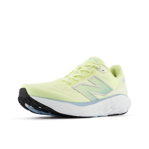 New Balance Men's Fresh Foam X 880 V14 Running Shoe, Limelight/Silver Metallic/Chrome Blue, 11 M