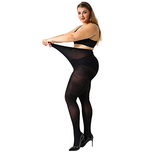 Strumpfhosen für Damen in Übergröße von MANZI Stützfunktion und Komfort