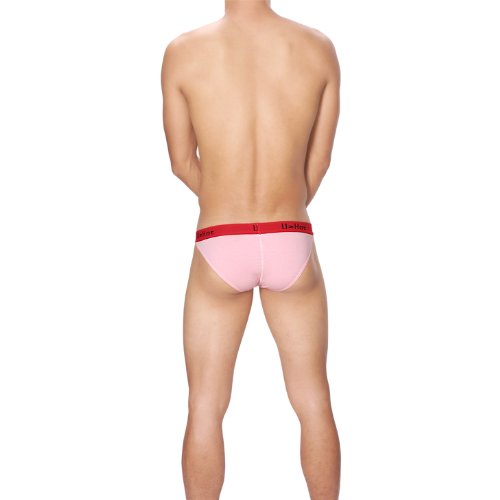 COMLIFE Mens Cotton High-Leg Opening Bikinis Underwear3