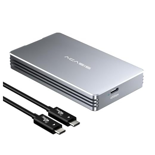 ACASIS 40Gbps M.2 NVMe SSD Enclosure