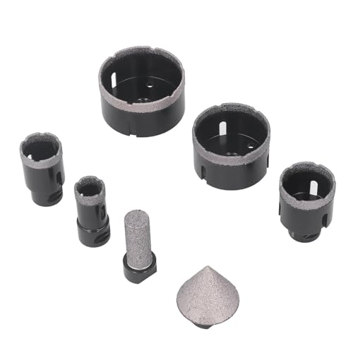 Set de brocas de corona de diamante 7 piezas miniatura 7