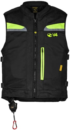 MOTOAIRBAG MAB v4 Gilet airbag, nero, L/XL