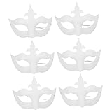 Masque de mascarade pour couple : utilisez un crayon pour tracer le contour, puis utilisez la gomme pour le modifier, et enfin peignez votre couleur préférée, masque