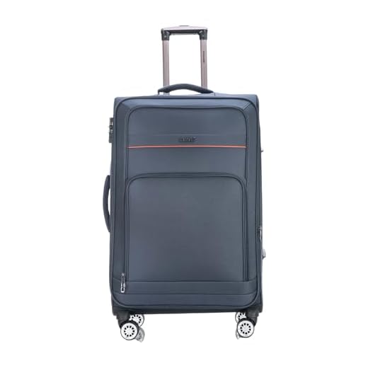 SANTINO, Mala de Viagem Hanói Super Leve C/Rodas Santino G ALKV401G Cor: Azul Marinho