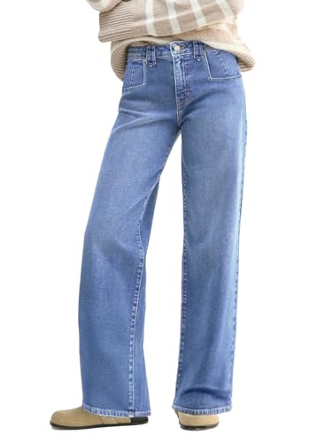 Straight Leg Mid Rise