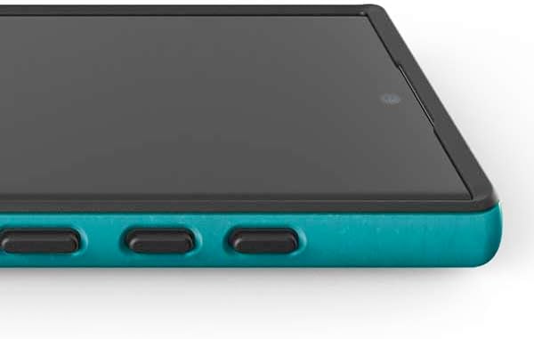 Skinit Impact Phone Case Compatible with Galaxy S25 Ultra - Officially Licensed NFL Miami Dolphins Distressed- Aqua Design