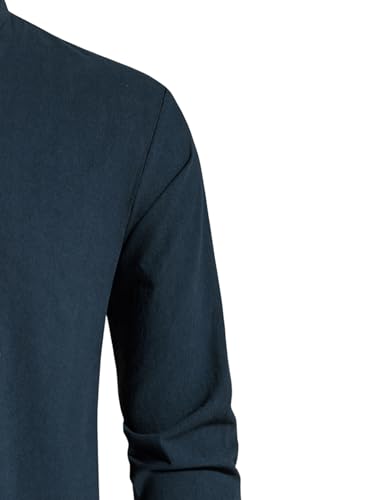 JEMITOP Men's Pure Cotton Retro Lace Up Shirts for Renaissance Pirate Medieval Viking