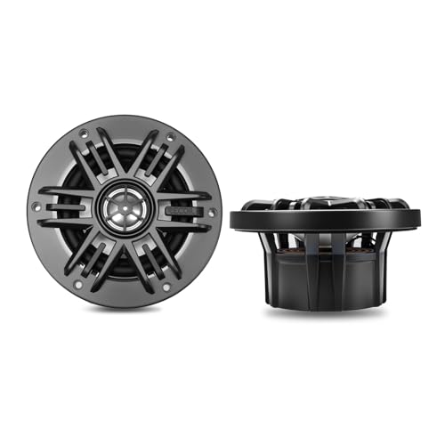 RECOIL M0-4B Coaxial Speakers 4 Inch 2-Way Marine Boat & UTV ATV 4 Ohm Pair