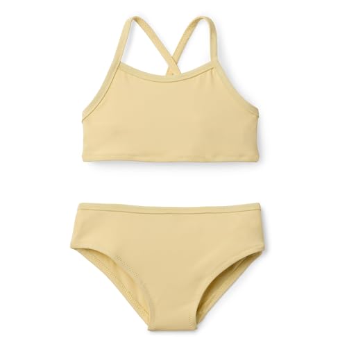 Image of Amazon Essentials Girls and Toddlers' Cross Back Bikini Set