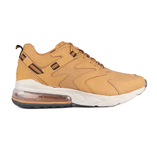 Image of Red Chief Camel Casual Leather Shoes for Men (RC5500 004)