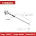 EWAIDI K Type Thermocouple WRN-132 Probe High Temp Sensor for Muffle Furnace Industrial Heating Temperature Sensor