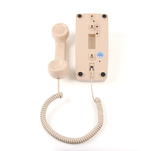 Téléphone fixe rétro compatible DTMF pour ligne fixe de maison en métal