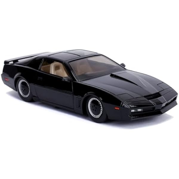 Jada K.I.T.T. Knight Rider Samochód Zabawkowy, Czarny, Od 8 Lat