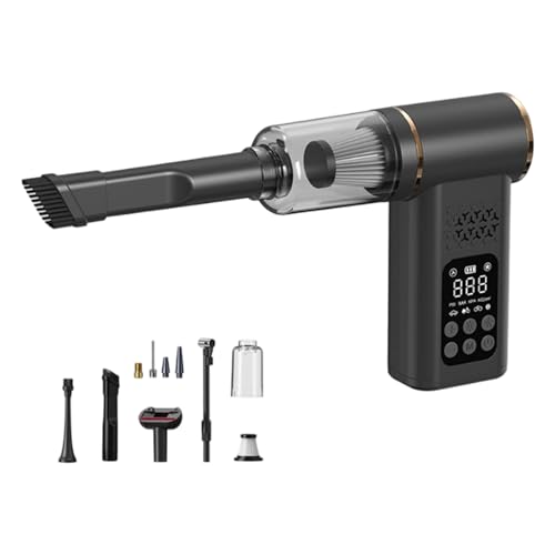 Aspirateur de voiture à forte aspiration ABS avec gonfleur de pneu multifonction