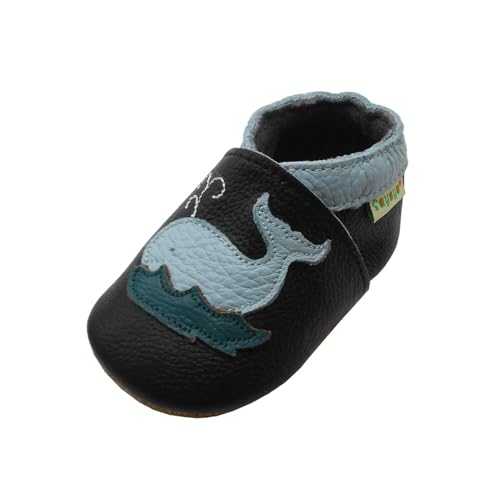 SAYOYO Netter Wal Lauflernschuhe Krabbelschuhe Babyschuhe 25/26 (24-36) XXL...