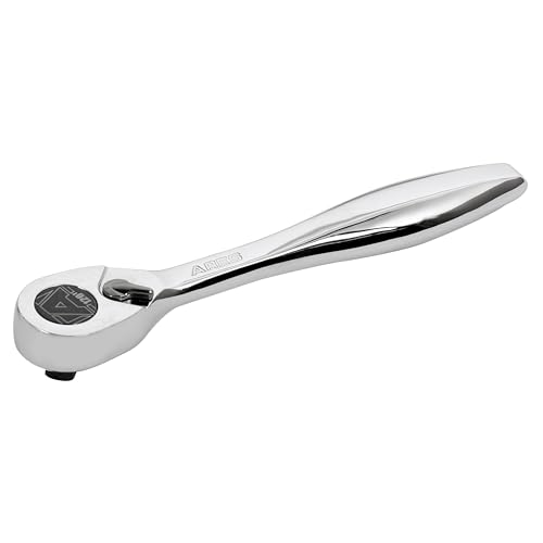 Image of ARES 42068-1 /4-Inch Drive 120 Tooth Ratchet - 3 Degree Swing Arc - Reversible Ratcheting Mechanism - Ergonomic Handle and Professional Gear Structure