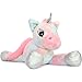 BENINY 43in Giant Unicorn Stuffed Animal Plush Toy, Big Rainbow Cuddly Unicorn Toys for Girls, Large Stuffed Unicorn Plushie Birthday Gifts Bedroom Decor