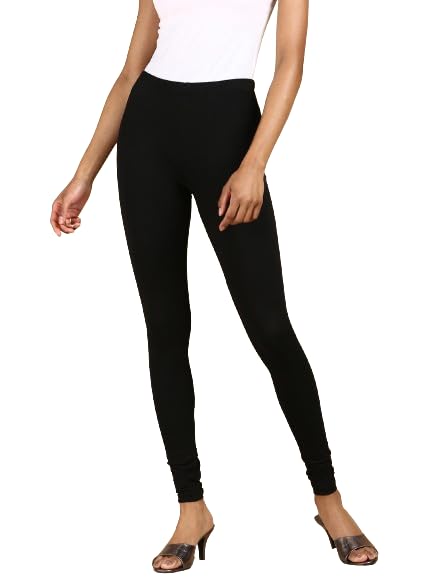 de moza Ladies Churidar Leggings Solid Cotton-picture-17