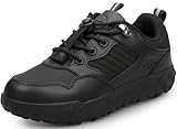 UOVO Boys School Uniform Dress Shoe(Little Kid/Big Kid), Black Bungee, 6 Big Kid