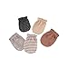 JELYLOVE 5 Pack Unisex New Born Boy Girls No Scratch Mittens Cotton Soft Baby Gloves Accessory 0-3 Months Baby Essentials