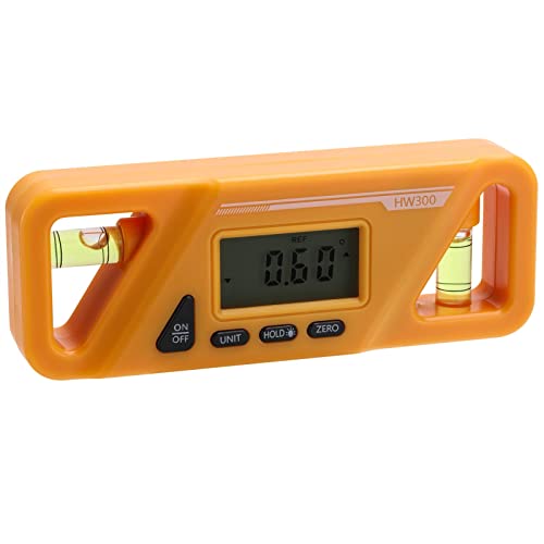 Digital Level Angle Gauge Magnetic Inclinometer Mini Angle Finder Level, Measures 0-90 And 0-180 Degree Ranges For Carpentry, Building, Automobile #TOP16