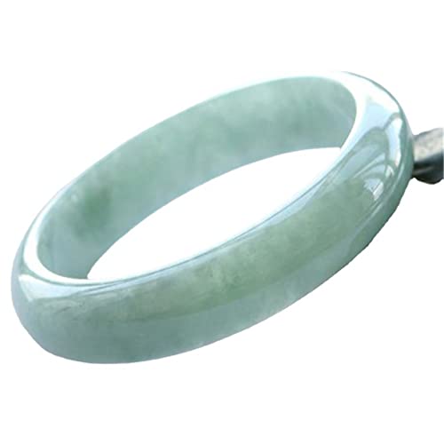 Bracelet en jade vert naturel amulette porte-bonheur sculptée