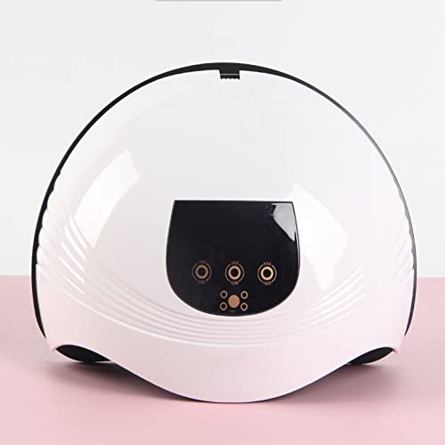 Qrarazl Hot And Cold Nail Dryer, 72W Uv Led Nail Lamp With Fan Fast Curing Nail Lamp 4 Timmer Settings For Nails Home Salon #TOP3