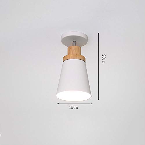 Lámpara de techo de madera para mesa de comedor de diseño minimalista 3