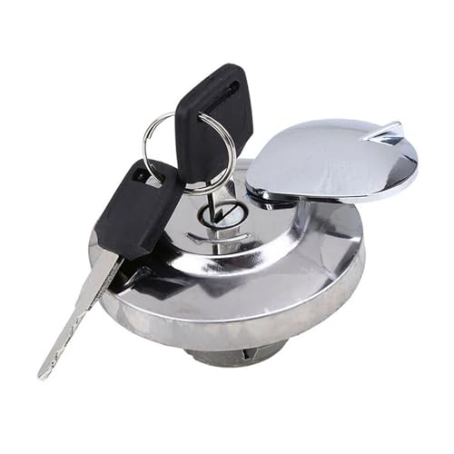 Tapa de tanque de combustible con cerradura antirrobo y llaves para moto Honda Shadow Spirit 750