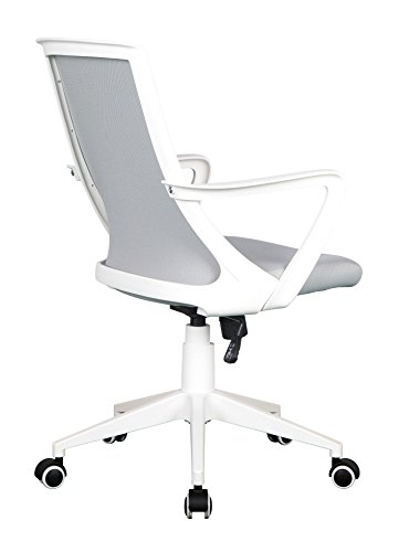 Bürostuhl SixBros. in Grau/Weiß Modell 0722M/2240