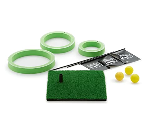 PGA TOUR Jogo de golfe masculino para 3 alvos, caviar, tamanho único, Caviar