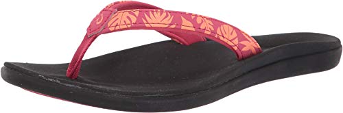 Image of OLUKAI Ho'opio Girls' Beach Sandals, Quick-Dry Flip-Flop, Water Resistant & Cute Design, All-Day Comfort Fit