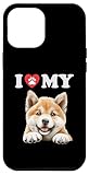 Photo Gallery custodia per iphone 14 pro max akita inu i heart my dog funny dog lover Photo Gallery custodia per iphone 14 pro max akita inu i heart my dog funny dog lover
