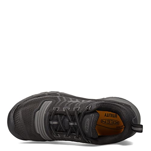 Keen Utility Men's, Kansas City Low Work Shoe Black Gray #TOP5