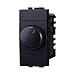 1 MODULO DIMMER, NERO, COMPATIBILE CON BTICINO LIVING, REGOLAZIONE 100W - 1000W, MODULI E FRUTTI 100% COMPATIBILI, MATERIALI DI ALTA QUALITA'