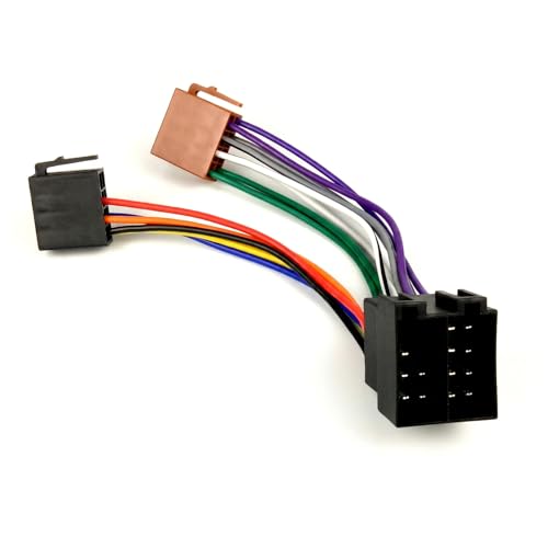 YYTQP Car Stereo Wiring Harness with Antenna Adapter, Direct Compatible with 1980-2002 Jetta, 1996-2002 A4, 2002-2004 C230