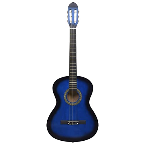 Wakects Guitares, Eco Friendly Facile à Utiliser Guitare Acoustique Lisse Bleu Solide avec Sac pour Débutants pour Amateurs - Les Beatles, Paul McCartney, John Lennon, RIngo Starr, George Harrison Wakects Guitares, Eco Friendly Facile à Utiliser Guitare Acoustique Lisse Bleu Solide avec Sac pour Débutants pour Amateurs
