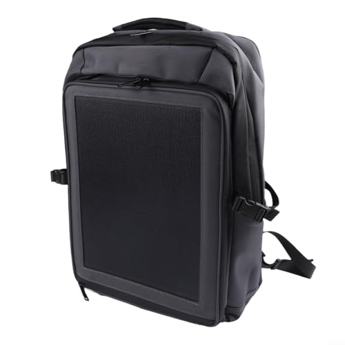 Dolvitrny Solar Backpack With 30W Dual Panels, 35L Lightweight Ox-