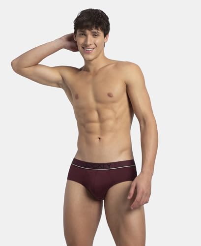 Image of Jockey 8037 Men's Super Combed Cotton Solid Brief with Ultrasoft Waistband