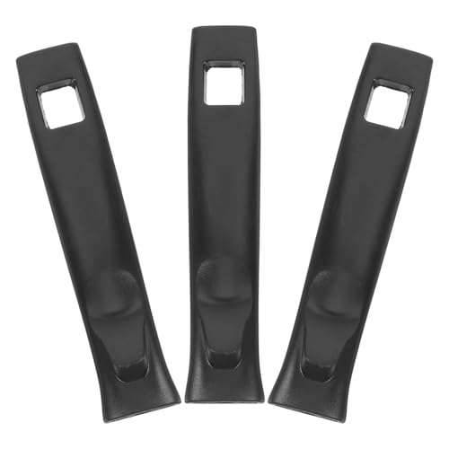 FUNOMOCYA Lot de 3 Poignées Universelles en Bakélite Réglables pour Poêles à Frire, Accessoires de Remplacement Anti-brûlure, Compatibles Ustensiles Cuisine, Montage Facile pour Cuisson