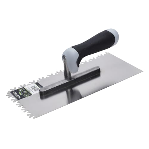 Staco Spatule à dents en acier inoxydable